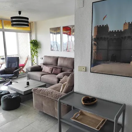 Lejlighed Terrace & Sea Views In Cullera *